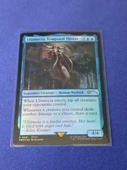 Ultimecia, Temporal Threat - 0001 Foil Promo MTG Final Fantasy - Image 1