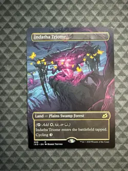 MTG Indatha Triome #309 Showcase Rare Ikoria: Lair of Behemoths (IKO) - Image 1