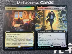 Magic MTG Urban Retreat Morlun Borderless Foil Marvel Spider-Man Lot*2 - Image 1