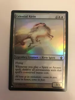 Celestial Kirin - FOIL Mystery Boosters *NM* Magic: The Gathering (MTG) TCG - Image 2