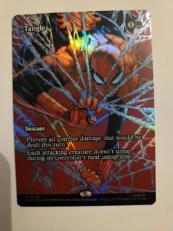 MTG Marvel's Spider-Man Tangle Borderless Foil #0038 - Image 1