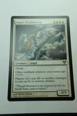MTG Angel of Jubilation x1- -Avacyn Restored-Lightly Played - Image 1