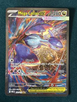 Pokemon TCG Mega Latias EX SIR 181/132 Mega Evolution English 2025 Fresh Pull - Image 1