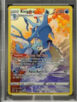 2022 TCG Pokemon SWSH Astral Radiance | Kingdra FA #TG03 | PSA 10 GEM MT - Image 3