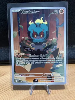 Pokemon Mega Evolutions Marshadow Illustration Rare 146/132 IR Pack Fresh - Image 1