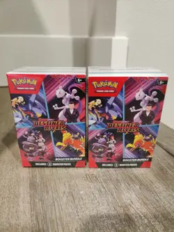 Pokemon TCG Scarlet & Violet Destined Rivals Booster Bundle Lot x2 - Sealed NEW - Image 1