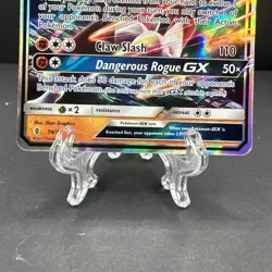 Pokemon TCG Lycanroc GX Sun & Moon: Guardians Rising 74/145 Holo Ultra Rare - Image 4