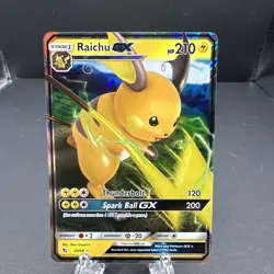 Pokemon TCG • 2019 • Raichu GX 20/68 Hidden Fates • Ultra Rare • Holofoil • Mint - Image 1