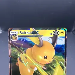 Pokemon TCG • 2019 • Raichu GX 20/68 Hidden Fates • Ultra Rare • Holofoil • Mint - Image 3