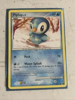 Piplup - 15/17 - POP Series Promos 8 - Regular - Pokemon TCG 2008 Vintage - Image 1