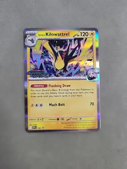 Ionos Kilowattrel 182 - Scarlet & Violet - Black Star Promo - Pokemon TCG - Image 1