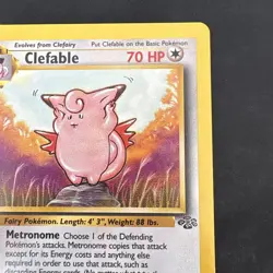 Vintage Pokemon Clefable Jungle Non-holo Rare nm - Image 2
