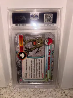 1999 GEODUDE TOPPS POKEMON T.V. #74 - Graded PSA 9 - Free Shipping - Image 2