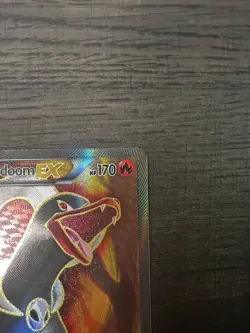 Houndoom EX (Full Art) 153/162 XY Breakthrough Pokemon TCG - Image 3