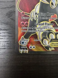 Houndoom EX (Full Art) 153/162 XY Breakthrough Pokemon TCG - Image 5
