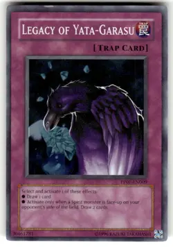 Legacy of Yata-Garasu PP01-EN009 Premium Pack 1 Unlimited Super Rare NM - Image 1