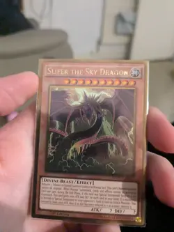 YUGIOH GOLD RARE Slifer The Sky Dragon MVP1-ENG57 - Image 1