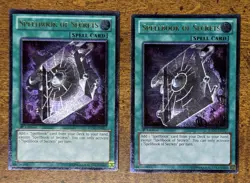 Yu-Gi-Oh TCG Spellbook of Secrets Ultimate Rare 1st Ed. REDU-EN057 Set of 2 NM - Image 1