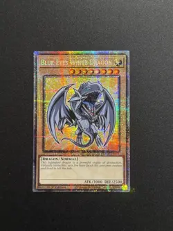 2025 YUGIOH 1ST ED BLMM STARLIGHT CHIBI BLUE EYES WHITE DRAGON NM 💫 - Image 1