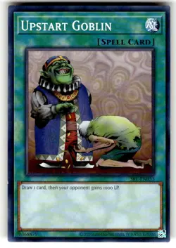 Yu-Gi-Oh! Upstart Goblin SRL-EN033 Common Unlimited NM - Image 1