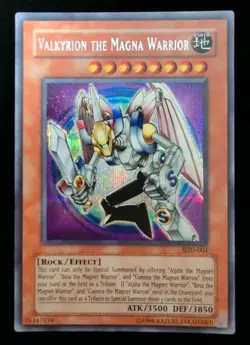 Valkyrion The Magna Warrior - SDD-001 - Secret Rare - Yu-Gi-Oh! - Image 1
