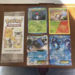 Pokemon Card Lot SEALED 25th Anniv General Mills Cereal Booster Pack + More EB02 - Image 1