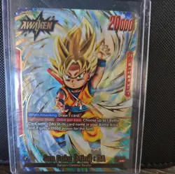 Son Goku (Mini) DA Leader FB05-001 Alt Art New Adventure Dragon Ball Super Card - Image 1