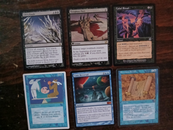 MTG 12 card lot Cabal Ritual, Stasis, Merchant Scroll, Necrogen Mists, - Image 1