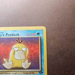 1st Edition Misty's Psyduck 90/132 Pokemon Gym Challenge Card - LP - First Ed - Image 3