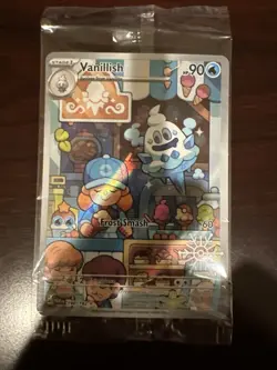 Sealed Vanillish 190/182 by Pokemon TCG Snowflake Stamp Holo Rare Card - Image 1