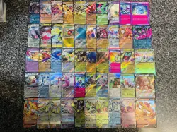x50 Pokemon Sword & Shield/Scarlet & Violet Ultra Rare Holo Card Lot - Image 1
