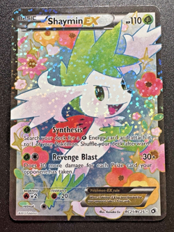 Shaymin EX RC21/RC25 Legendary Treasures Radiant Pokemon Card Holo FA Rare HP - Image 1