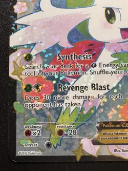 Shaymin EX RC21/RC25 Legendary Treasures Radiant Pokemon Card Holo FA Rare HP - Image 5