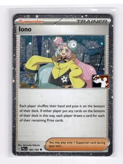 Iono (Cosmos Holo) SWIRL-185/193 Prize Pack Series Cards - NM - Image 1