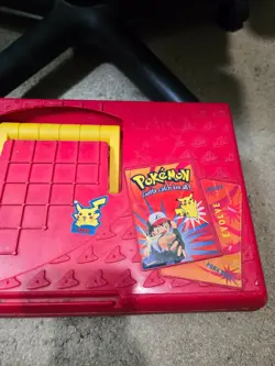 VTG Nintendo 1998 Suncast Just Stuff Pokemon Collector Card Game Holder Stickers - Image 5