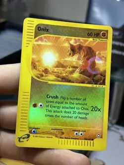 Onix 98/147 Aquapolis 2002 Reverse Holo E-Series Vintage Pokemon Card TCG - Image 4