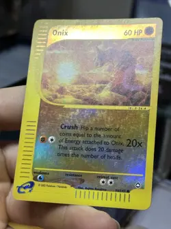 Onix 98/147 Aquapolis 2002 Reverse Holo E-Series Vintage Pokemon Card TCG - Image 5