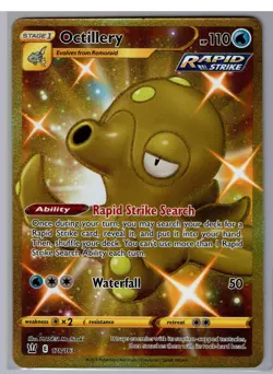 Octillery (Secret) 178/163 SWSH05: Battle Styles Pokemon card - Image 1