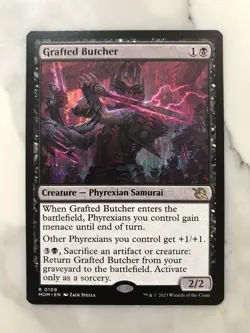 Grafted Butcher MTG Magic the Gathering Card NM Near Mint March of Machines MOM - Image 1