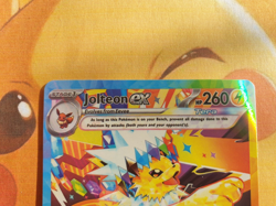 Jolteon EX Prismatic Evolutions 153/131 ⚡CUST0M DISPLAY Card⚡ - Image 5