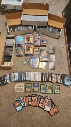 Unkown lot. Magic: The Gathering. Starter Packs, classic editions 15lbs of cards - Image 1