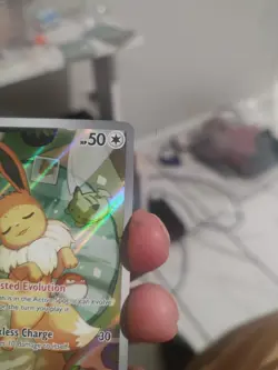 Evee Prismatic Evolutions 173 Promo Card NM Condition - Image 2