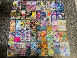 x50 Pokemon Sword & Shield/Scarlet & Violet Ultra Rare Holo Card Lot - Image 1