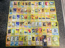 Huge Collection Bulk Lot 1500+ Pokemon Cards 1999 WotC Vintage Shadowless LP-DMG - Image 1
