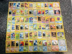 Huge Collection Bulk Lot 1500+ Pokemon Cards 1999 WotC Vintage Shadowless LP-DMG - Image 2
