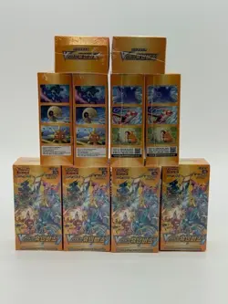 Lot of (10) Pokemon Card High Class VSTAR Universe Booster Box s12a Korean - Image 1