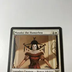 MTG MASAKO THE HUMORLESS - Champions of Kamigawa - Human Advisor - LP Magic Card - Image 2