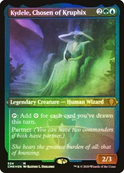 Kydele, Chosen of Kruphix Foil Etched Commander Legends NM MTG - Image 1