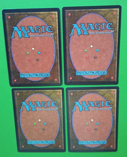Magic the Gathering MTG The Dark ANGRY MOB X 4 LP/EX U 1994! - Image 4
