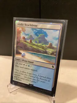 Idyllic Beachfront (Surge Foil) Commander: Final Fantasy Foil - Image 1